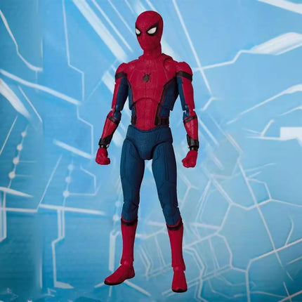 Hero Returns Extraordinary Spider Man Maf103 Handmade Peter Parker Joint Mobile Model Toy Doll Male