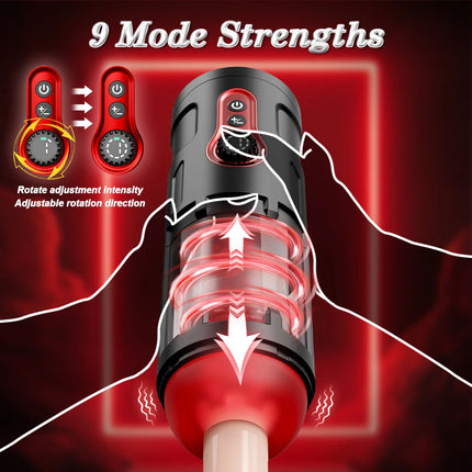 Automatic Male Mastubator Vibration Blowjob Machine for Men Masturbation Cup Sex Toys Adult Goods for Men Masturbate Supplies