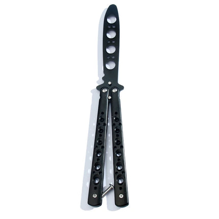 Portable Butterfly Knife Trainer Portable Stainless Steel Pocket Practice Knife Training Tool for Outdoor Games нож складной