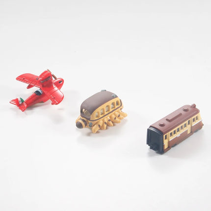 Takara Tomy Dream Tomica Ghibli Castle In The Sky Tigermos Spirited Away Unabara Electric Railway Porco Rosso Savoia S.21F Toys