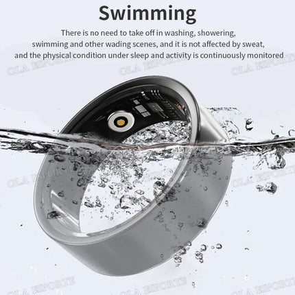 Smart Ring Camera Control Heart Rate Blood Oxygen Sleep Monitor Pedometer Calorie Multiple Sports Fitness Smart Finger Ring 2025