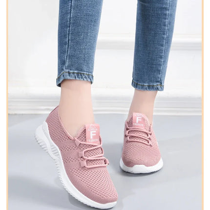 2023 Women's Casual Sneakers Summer Comfortable Breathable Platform Shoes Fashion Women Versatile Lace-up Shoe women's sneakers