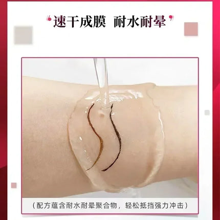 KISS ME make up Quick-drying Waterproof Black Eyeliner Long-lasting Liquid Eyeliner Smoothing Makeup Tool for Women