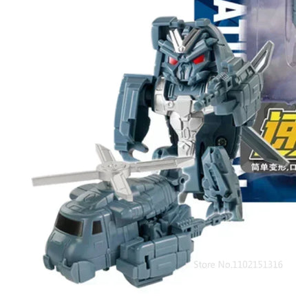 Children Toys Mini Transformation Robot Kit Toys Models 2 In 1 Deformed Car Toy Robots Toys for Kids Gift  Action Figure