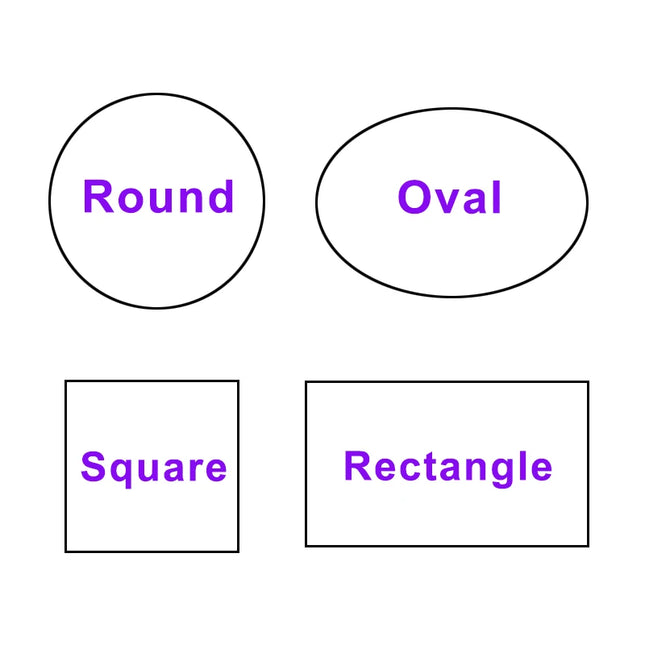 500pcs / Set Custom Stickers Personal Design Square Round Waterproof Logo Stickers for Wedding Company Christmas Gift Packaging