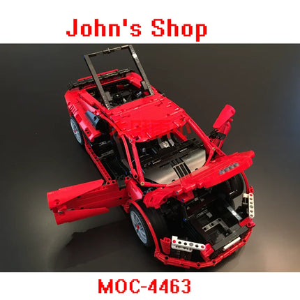 2025 Brand New MOC-4463 1038PCS Model Build Classic Sports Car Boy Birthday Gift Christmas Gift