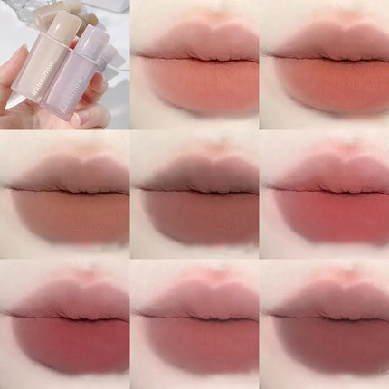 Matte Lip Glaze Nude Lipstick Matte Velvet Durable Gloss Velvet Liquid Lipstick Strong Makeup Red Waterproof Sexy