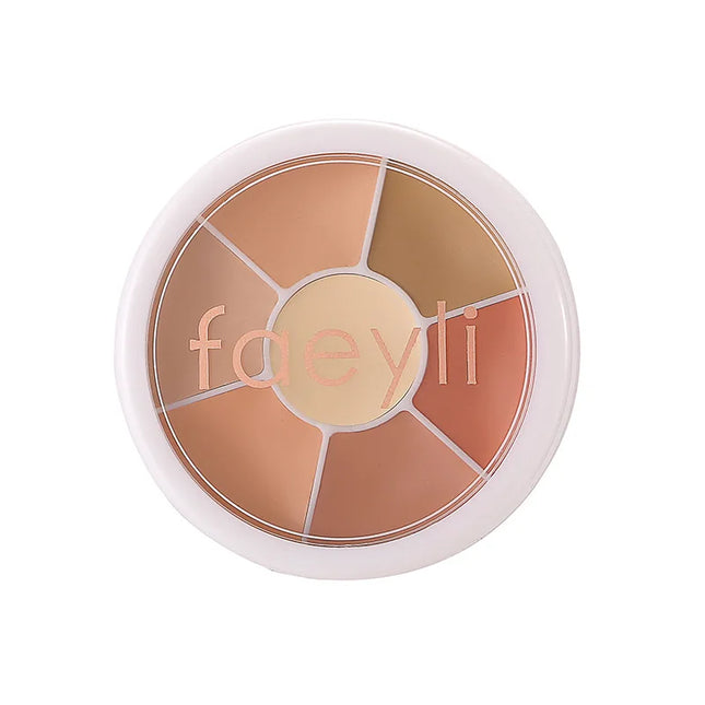 Multifunction Concealer Palette Matte Contour Concealer With Brush Covering For Dark Circles Concealer Cream Makeup Cosmetics
