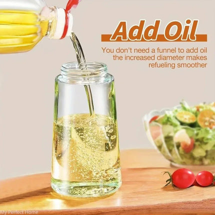 Press Type Glass Oil Spray Oil Bottle Spray Oil Dispenser Oil Jar BBQ Kitchen Baking Roasting Picnic Kitchen Tool Glass Oil Spra