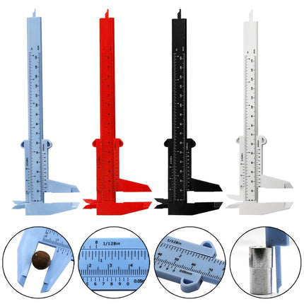 High Quality Durable Measuring Tool Vernier Calipers Calipers Plastic 0-150mm Depth Double Height Measure Tool