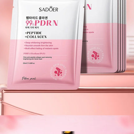 99%PDRN Bio Collagen Face Mask Shrink Pores Deep Hydrating Overnight Mask Moisturizing Refreshing Brightening Face Skin Care