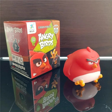 Hasbro Sound Angrys Birds Blind Box Toys Soft Plastic Hand Pinch Darts Yellow Blue Brother Anime Action Figures Toy Model Gift