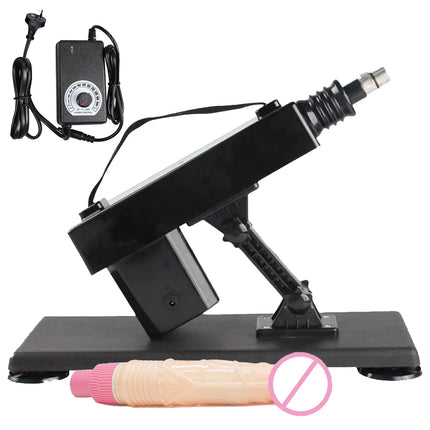 Full Automatic Bump Gun Machine Female Toy Simulation Dildo Men and Women General Water Jet Pile Driver Adult Sex Products