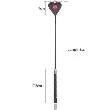 Leather Cosplay Bondage Whip, Crop Spanking Horse Riding Flogger Flapper Cane,BDSM Sex Toys For Couples