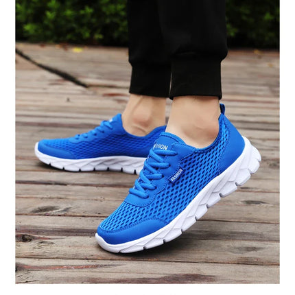 YRZL Tennis Shoes for Men Lightweight Sneakers High Quality Breathable Outdoor Athletic Jogging Sport Running Walking Man Shoes