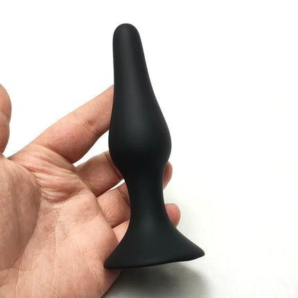 Multi-size Silicone Butt Plug Dilator G-spot Massage Toy Suction Cup Design Adult Personal Products