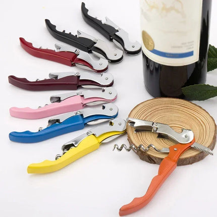 Double Fulcrum Hippocampus Wine Seahorse Corkscrew Multi-Purpose Stainless Steel Beer Opener Wine Gift