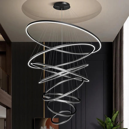Home decoration - Hall chandelier, Dining room chandelier - Staircase chandelier, Indoor lighting equipment, Ceiling lights, Ele