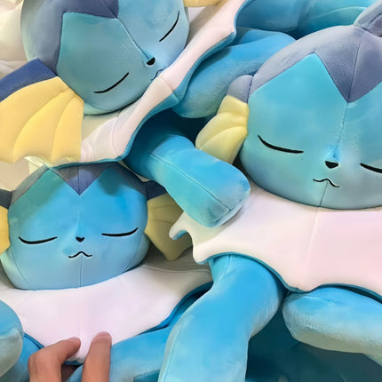 Adorable Pokemon Plush Jazwares Australia Sleep Vaporeon Doll Pikachu Eeveelution Eevee Evoli Evolution Animal Doll Gift