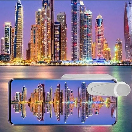 Smartphone Camera Mirror Reflection Clip Kit Mobile Phone Reflection Camera Clip Selfie Reflector Mobile Phone Shooting Supplies