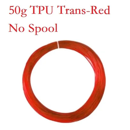 Flexible Filament Transparent TPU 1.75mm 1kg 500g 250g Fit FDM 3D Printer Material 95A Soft TPU Filament Clear Blue Green Red