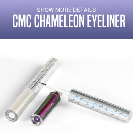 CHARMACY Duochrome Glitter Liquid Eyeliner Long Lasting Waterproof Smudgeproof Ultra Fine Tip Eye Liner Women Makeup Cosmetics