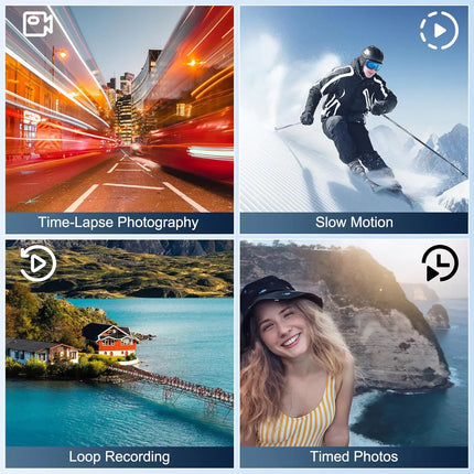 NBD 4K Camcorder Video Camera with 48MP Vlogging Camera With Wi-Fi & App Control,Video Recorder with 3X Battery Life, 16X Zoom