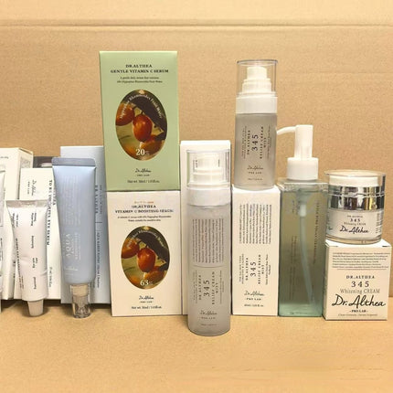 Original Korean Althea Skincare - 345/147 Antioxidant Relief Cream, REJU 5000 Cream, Address Blemishes, Brighten, Barrier Repair