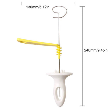 Spiral Potato Cutter with 4 Stainless Steel Sticks Spiralizer Chips Maker Reusable Potato Twister Kitchen Accessories