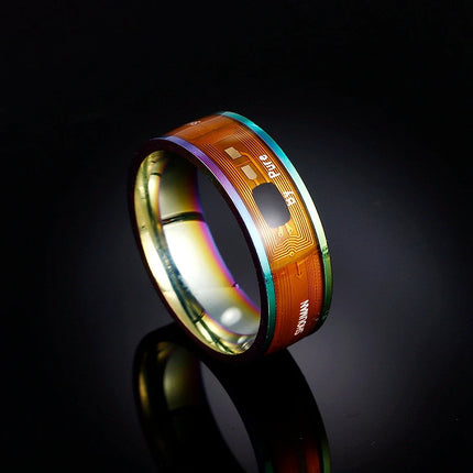 New fashion Magic Wear NFC smart Ring Finger Digital Ring, Suitable For Android Phones, With Functional Couple Jewelry