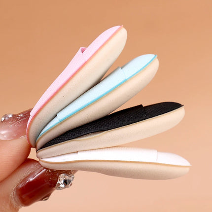 150pcs Mini Finger Puff Foundation Small Air Cushion Powder Sponge Face Concealer BB CC Cream Cosmetic Applicator Makeup Tools