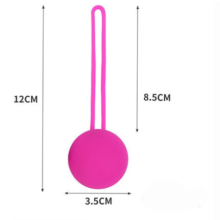1/2 Bead Vaginal Balls Vibrators for Women Silicone Kegel Balls Vagina Training Tighten Exercise Ben Wa Ball Sex Toys for Womans