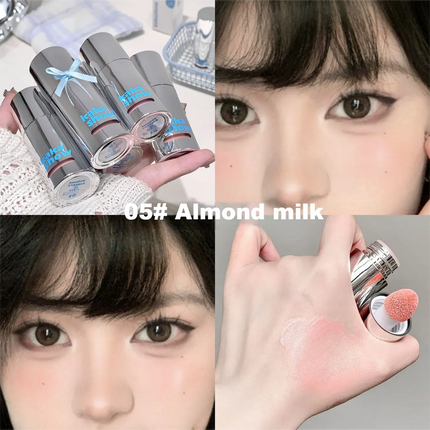 Kakashow Vitality Liquid Blush Moisturizing Water Light Long-lasting Makeup Easy to Smudge Liquid Rouge