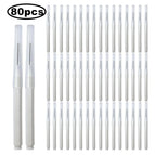 80pcs white