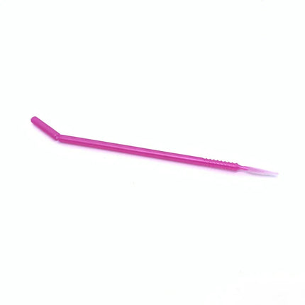 100pcs Bendable Micro Brushes Disposable Microbrush Applicators Eyelash Extensions Glue Cleaning Brush for Lash Extension