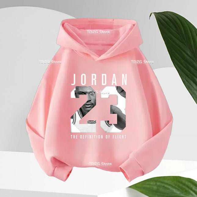 Autumn Brand Pattern Print Fleece Children Hoodie Kid Boys Girl Clothes Sport Fashion Long Sleeve Hooded Sweatshirt Pullover Top