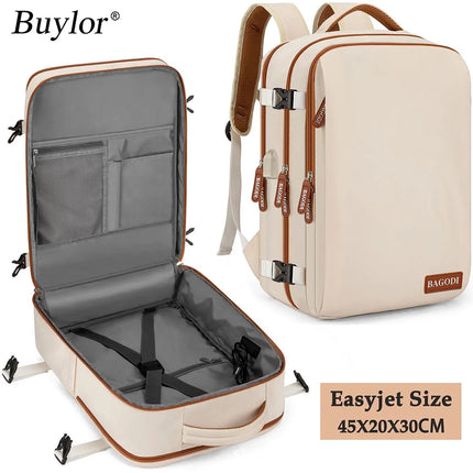 Buylor Travel Backpack for Women Men 45x20x30 Easyjet Cabin Bags Laptop Backpacks Carry on Backpack Casual Daypack for Weekender