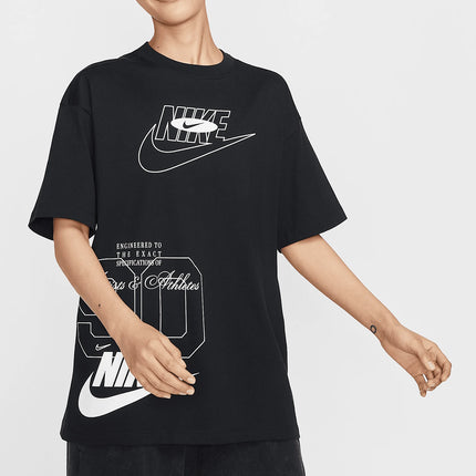 Nike Official Genuine Summer New Women's Loose Breathable Round Neck Short Sleeve T-Shirt HJ2994-010