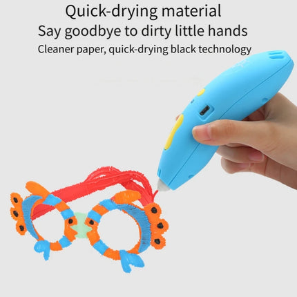 Random Color 50/100m High-temperature 3D Printing Pen Filament, Made of PLA Material, Colorful, Odorless and Safe, 1.75mm