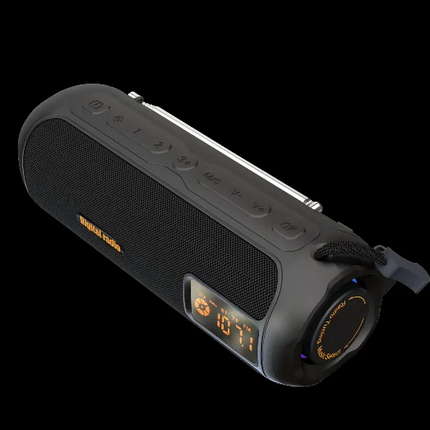Multi-function Radio Portable Wireless Bluetooth Speaker with Display Screen Rechargeable Outdoor TF Card USB HIFI Soundbox