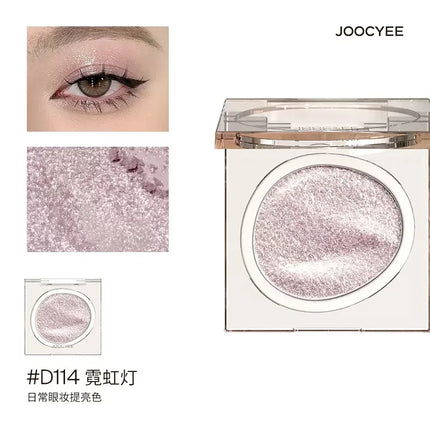 Joocyee Monochrome Eyeshadow Matte Chameleon Powder Smoked Sparkling Pearlescent Shining Earth Tone Color Eye Shadow Palette