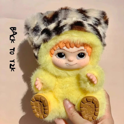 New Wakuku Plush Doll Keychain The Monsters Box Toy New Vinyl Doll Kawaii Backpack Pendant Decoration Case Gifts Cute wakuku