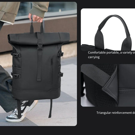 Trendy Backpack, Unisex Casual Backpack, Outdoor Short-Trip Travel Bag, Personalized Laptop Backpack, Large-Capacity Multi-Functional Storage Bag