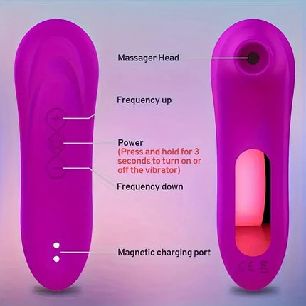 Silicone Powerful Vacuum Sucker Clitoris Sucking Vibrator G Spot Nipple Stimulator Massager Adult Sex Toys for Women