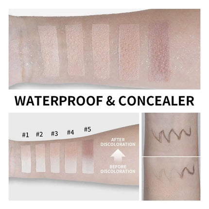 Three Models 2-in-1 Color-Changing Foundation Stick Multifunctional Foundation Liquid Lightweight Moisturizing Brightening