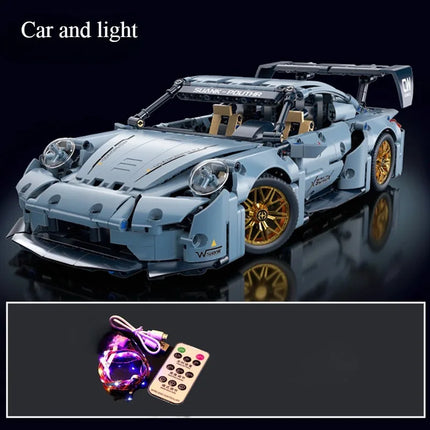 1200 PCS Technology 1:14  Supercar racing building blocks assembled brick car toy gift for boys birthday present