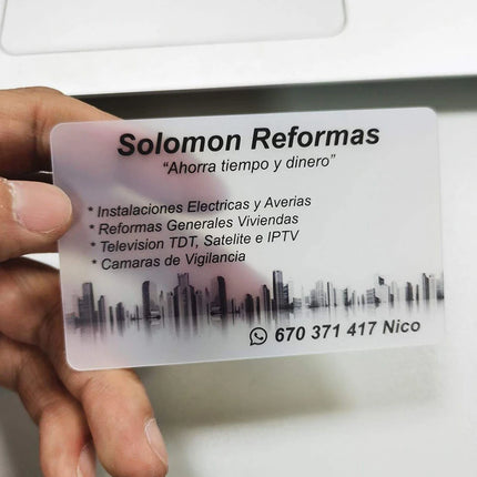 20-500PCS Custom Transparent PVC Business Card Colorful Printing Personalized LOGO Text Thank You Card Free DESIGN 0.38mm
