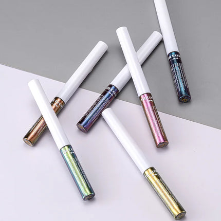 Chameleons Eyeliner Liquid Pearl Gloss Shiny Metallic Eyeshadow Liner Multi Chrome Color Aurora Eye Makeup Glitter Pigment