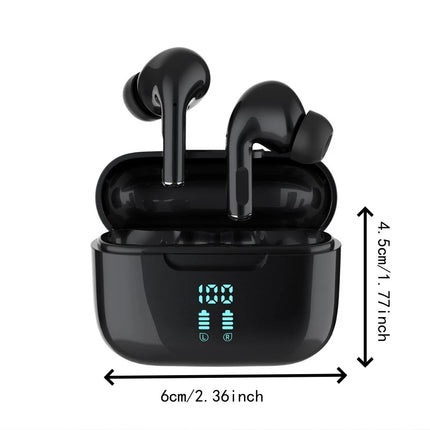 Wireless Bluetooth Earphones HIFI Stereo Sound ENC Headphones Power Display Earbuds For XIAOMI Samsung TWS Music Headset