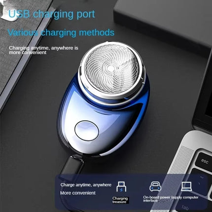 Electric shaver waterproof mini charging portable facial shaver travel beard repair tool beard repair tool facial shaver